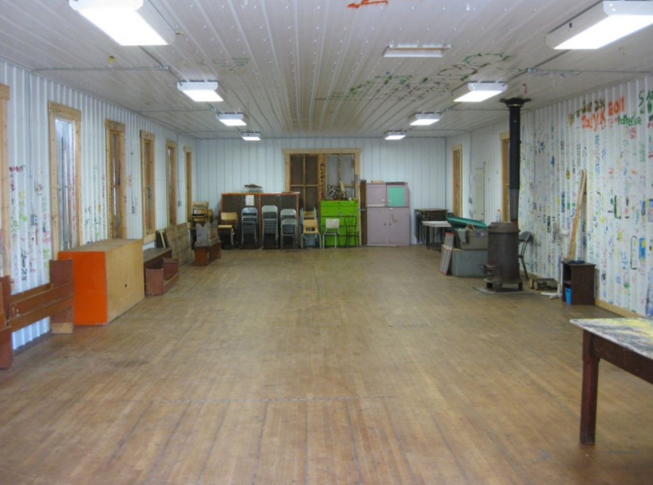 inside of a hall